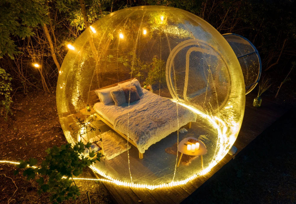 outdoor transparent tent