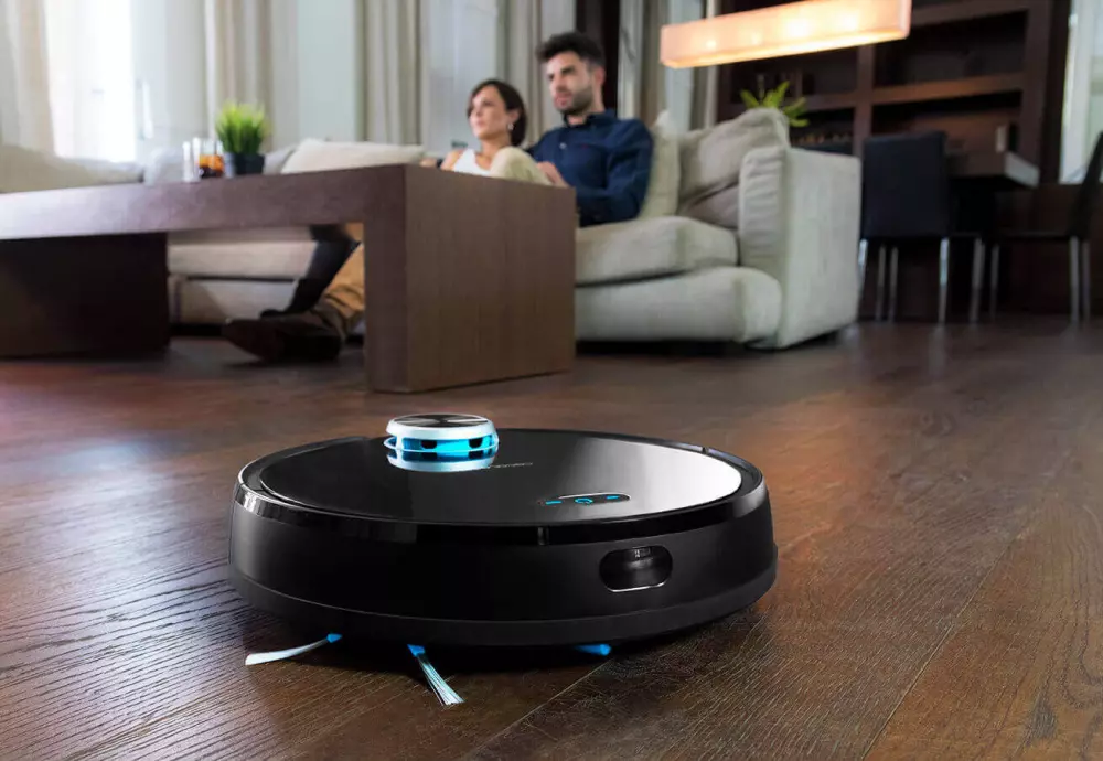 robotic vacuum cleaner with mapping