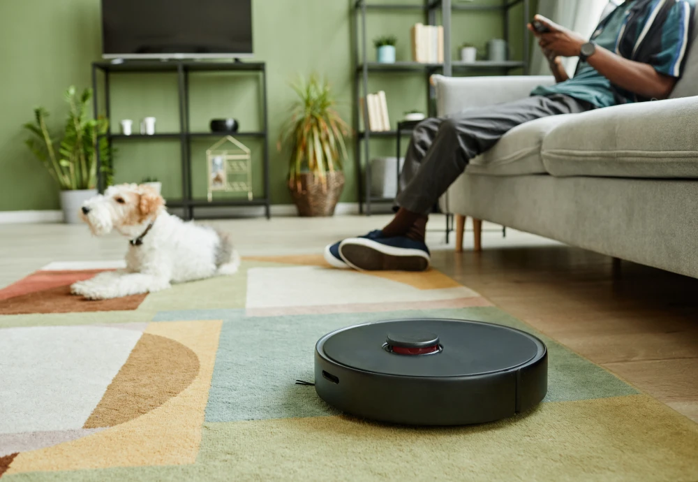 robot vacuum cleaner hardwood floor